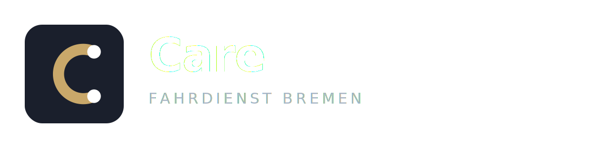 Care Fahrdienst Bremen Logo Darkheader